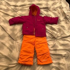 Columbia weather proof suit